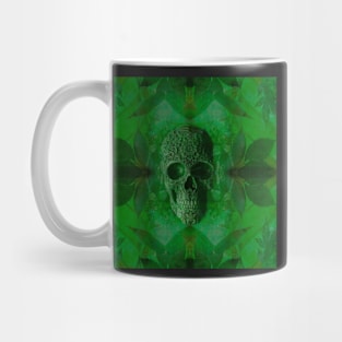 Skull Autumn Green Mug